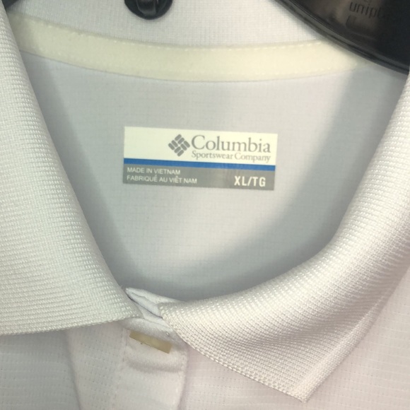Woman’s white Columbia top size XL UPF 50 Enjoy the Sun Safely - Picture 4 of 8